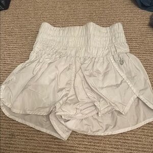 Free People Movement White Way Home Shorts